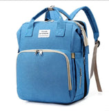 Pañalera 3 en 1: Mochila, Cuna y Cambiador – ¡Práctica y Portátil! + Envió Gratis