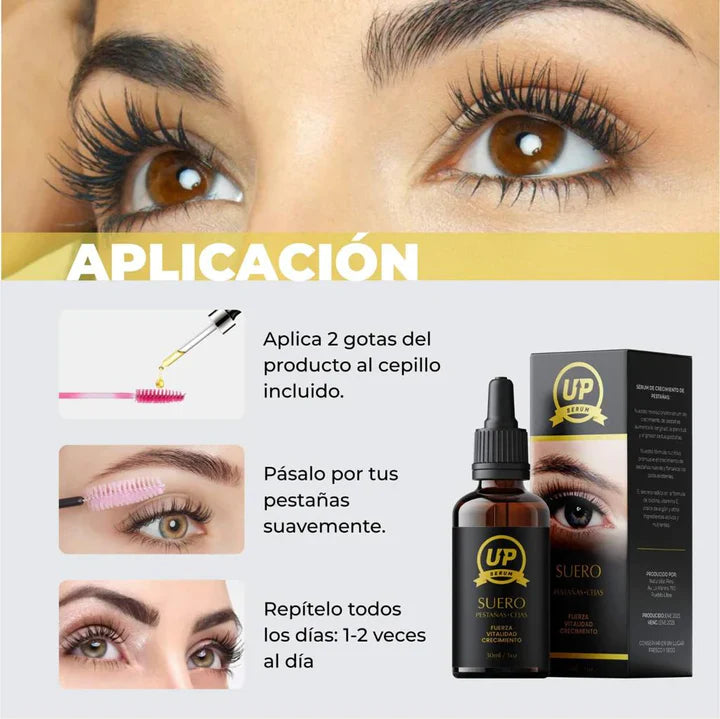 UP SERUM - CRECIMIENTO INTENSIVO DE PESTAÑAS Y CEJAS